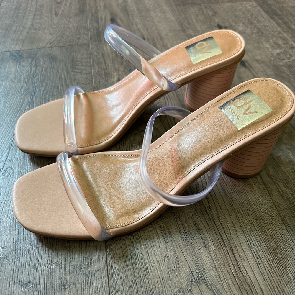 DV by Dolce Vita Clear heels